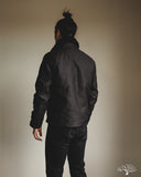 Iron Heart IHM-35-BLK - Whipcord N1 Deck Jacket - Black / Black