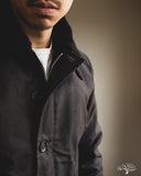Iron Heart IHM-35-BLK - Whipcord N1 Deck Jacket - Black / Black