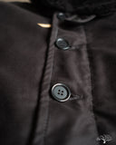 Iron Heart IHM-35-BLK - Whipcord N1 Deck Jacket - Black / Black