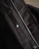 Iron Heart IHM-35-BLK - Whipcord N1 Deck Jacket - Black / Black