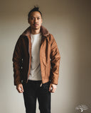Iron Heart IHM-35-BRN - Whipcord N1 Deck Jacket - Brown