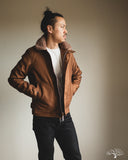 Iron Heart IHM-35-BRN - Whipcord N1 Deck Jacket - Brown