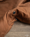 Iron Heart IHM-35-BRN - Whipcord N1 Deck Jacket - Brown