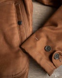 Iron Heart IHM-35-BRN - Whipcord N1 Deck Jacket - Brown