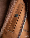 Iron Heart IHM-35-BRN - Whipcord N1 Deck Jacket - Brown