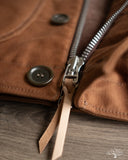 Iron Heart IHM-35-BRN - Whipcord N1 Deck Jacket - Brown
