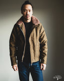 Iron Heart IHM-35-ODG - Whipcord N1 Deck Jacket - Olive Drab Green