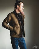 Iron Heart IHM-35-ODG - Whipcord N1 Deck Jacket - Olive Drab Green
