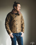 Iron Heart IHM-35-ODG - Whipcord N1 Deck Jacket - Olive Drab Green