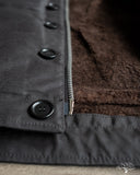 Iron Heart IHM-37-BLK - Oiled Whipcord N1 Deck Jacket - Black
