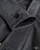 Iron Heart IHM-37-BLK - Oiled Whipcord N1 Deck Jacket - Black