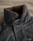Iron Heart IHM-37-BLK - Oiled Whipcord N1 Deck Jacket - Black