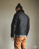Iron Heart IHM-37-BLK - Oiled Whipcord N1 Deck Jacket - Black