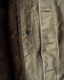 Iron Heart IHM-37-GRN - Oiled Whipcord N1 Deck Jacket - Army Green