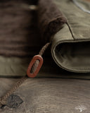 Iron Heart IHM-37-GRN - Oiled Whipcord N1 Deck Jacket - Army Green
