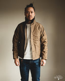 Iron Heart IHM-37-KHA - Oiled Whipcord N1 Deck Jacket - Khaki