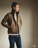 Iron Heart IHM-37-KHA - Oiled Whipcord N1 Deck Jacket - Khaki