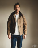 Iron Heart IHM-37-KHA - Oiled Whipcord N1 Deck Jacket - Khaki