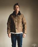 Iron Heart IHM-37-KHA - Oiled Whipcord N1 Deck Jacket - Khaki
