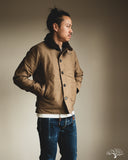 Iron Heart IHM-37-KHA - Oiled Whipcord N1 Deck Jacket - Khaki