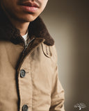 Iron Heart IHM-37-KHA - Oiled Whipcord N1 Deck Jacket - Khaki