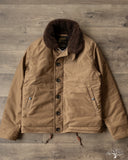 Iron Heart IHM-37-KHA - Oiled Whipcord N1 Deck Jacket - Khaki