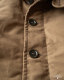 Iron Heart IHM-37-KHA - Oiled Whipcord N1 Deck Jacket - Khaki