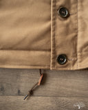 Iron Heart IHM-37-KHA - Oiled Whipcord N1 Deck Jacket - Khaki