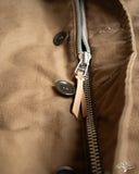Iron Heart IHM-37-KHA - Oiled Whipcord N1 Deck Jacket - Khaki