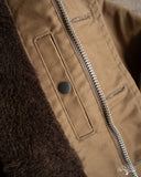 Iron Heart IHM-37-KHA - Oiled Whipcord N1 Deck Jacket - Khaki