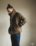 Iron Heart IHM-37-ODG - Oiled Whipcord N1 Deck Jacket - Olive