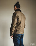 Iron Heart IHM-37-ODG - Oiled Whipcord N1 Deck Jacket - Olive