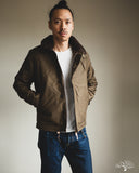 Iron Heart IHM-37-ODG - Oiled Whipcord N1 Deck Jacket - Olive