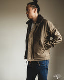 Iron Heart IHM-37-ODG - Oiled Whipcord N1 Deck Jacket - Olive