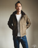 Iron Heart IHM-37-ODG - Oiled Whipcord N1 Deck Jacket - Olive