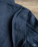 IHM-42-IND - 16oz Natural Indigo Selvedge Denim M65 Field Jacket
