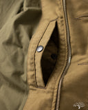Iron Heart IHM-48-KHA - Lightweight Whipcord N1 Deck Jacket - Khaki