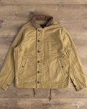 Iron Heart IHM-48-KHA - Lightweight Whipcord N1 Deck Jacket - Khaki