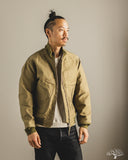 Iron Heart IHM-52-KHA - 12oz Whipcord Tanker Jacket - Khaki