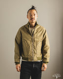 Iron Heart IHM-52-KHA - 12oz Whipcord Tanker Jacket - Khaki