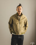 Iron Heart IHM-52-KHA - 12oz Whipcord Tanker Jacket - Khaki