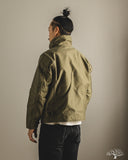 Iron Heart IHM-53-ODG - 12oz Whipcord Lightweight N1 Deck Jacket - Olive Drab Green