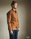Iron Heart IHSH-189-BRN - 17oz Duck CPO Work Shirt - Brown
