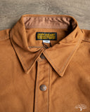 Iron Heart IHSH-189-BRN - 17oz Duck CPO Work Shirt - Brown