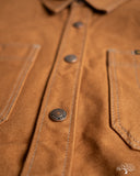 Iron Heart IHSH-189-BRN - 17oz Duck CPO Work Shirt - Brown