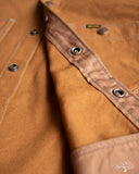 Iron Heart IHSH-189-BRN - 17oz Duck CPO Work Shirt - Brown