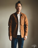 Iron Heart IHSH-189-BRN - 17oz Duck CPO Work Shirt - Brown