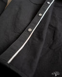 Iron Heart IHSH-218-BLK - 12oz Black Selvedge Denim Western "Johnny Cash III" Shirt