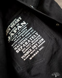 Iron Heart IHSH-218-BLK - 12oz Black Selvedge Denim Western "Johnny Cash III" Shirt