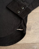 Iron Heart IHSH-218-BLK - 12oz Black Selvedge Denim Western "Johnny Cash III" Shirt